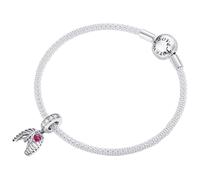 BESTonZON S925 Silver Pendants Fashion Pendant Charm for Scrapbooking Project Unique Shape Design DIY Jewelry Making