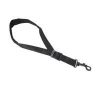 BESTonZON Saxophone Accessories Tenor Sax Neck Strap Thickened Cotton Sax Harness Design Black for Saxophone Players