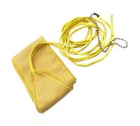 BESTonZON Saxophone Cleaning Cloth for Flute Maintenance Portable Instrument Cleaning Tool Weighted Rope for Music Practice