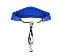 BESTonZON Saxophone Shoulder Neck Strap Padded Blue for Alto Saxophone Comfortable Sax Harness for Musicians Practice Performance