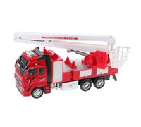 BESTonZON Scale Cartoon Rescue Vehicle Construction with Fine Detail Encourages Imaginative Play and Social Interaction Gift for Boys