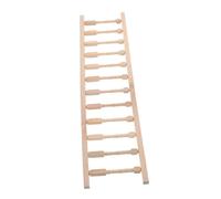 BESTonZON Scale Miniature Wooden Dollhouse Ladder DIY Mini Step Ladder for Playhouse Decorative and Easy Assembly for Doll House Decoration and Micro Landscape Scenes