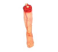 BESTonZON Scary Halloween Broken Body Prop Lifelike Haunted House Decoration Vinyl Material Horror Terror Body for Haunted Houses and Party Pranks