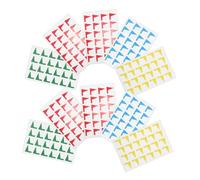 BESTonZON Set of 1 Pack Map Marker Stickers Page Marker Flags for Books Learning Decorative Sticky Decals