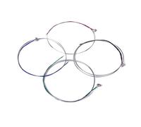 BESTonZON Set of 4 Steel Violin Strings g d a e Ball End, Compatible 3/4 and 4/4 Size, High Strength Steel Core Suitable for Classical and Beginner Violin Players