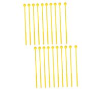 BESTonZON Sets Drumsticks for Boys and Girls Colorful Educational Drumsticks Handheld Drum Toy Learning for Toddlers Plastic Sticks Pcs