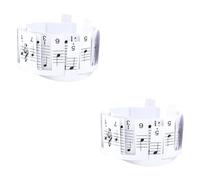 BESTonZON Sets Music Instrument Supplies Piano Keyboard Strip Piano Notes Guide for Beginners