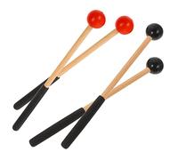 BESTonZON Sets Professional Drum Stick Sturdy and Comfortable for Percussion Instruments Including Tongue Drum Pairs