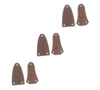 BESTonZON Sets Truss Rod Covers for Electric Bass Wooden Guitar Parts Replacement for Guitar Truss Rod Easy to Fit Pcs