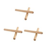 BESTonZON Sets Wooden Drumsticks for Practice Mini Drum Stick Wood Tip Drumstick Percussion Instrument for Boys and Girls Music Enthusiasts Light Pcs
