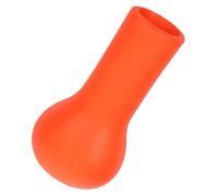 BESTonZON Shock Absorbing Rod Butt Cushion Orange Spherical Fishing Rod Holder for Boat Kayak Non-slip Belly Top Pole Bracket Support for Deep Sea Fishing Equipment