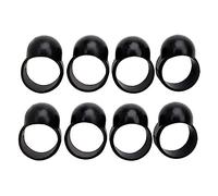 BESTonZON Silicone Finger Covers Scratch-resistant and Noise-reducing 8pcs Knocking Playing Finger Cover for Hand Pan Drum and Steel Tongue Drum for Percussion Instruments