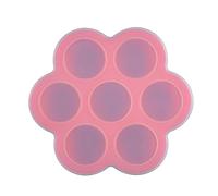 BESTonZON Silicone Food Storage Containers Lids 450ml Complementary Food Box Safe Healthy Material Easy to Clean Color