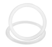 BESTonZON Silicone Sealing Replacement Part for Ice Cream Machine 2pcs White Soft Ice Cream Machine Accessory Easy to Install and Efficiency