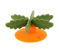 BESTonZON Silicone Slow Feeder Dog Bowl Insert for Fast Eaters Slip Base for Large Dogs Portion Control Design to Prevent Overeating Easy to and Orange