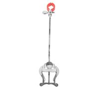 BESTonZON Silver 2 Pack Trumpet Lyre Clips Flip Folder Stainless Steel Compact Lightweight Stylish Music Sheet Clip for Marching Band Players