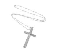 BESTonZON Silver Drum Key Tuning Wrench Square Drum Regulator for Percussion Instrument Adjustment Compatible Sets Musician Accessory Necklace Style