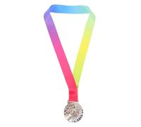 BESTonZON Silver Music Award Medal for Zinc Alloy Medal for Piano Violin Singing Dance Competitions Portable Encouragement Trophy for Creative Talent and Achievement