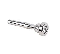 BESTonZON Silver Plated C507 Trumpet Mouthpiece Small Size Metal Shape Suitable for Professional and Beginner Players