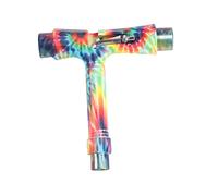BESTonZON Skateboard T Wrench Tool Durable Multi Function Accessory for Easy Adjustments and Repairs Compact Design for Skate Park Convenience and Plating Construction