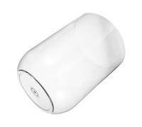 BESTonZON Small Desktop Ecological Turtle Tank Cylindrical Aquarium for Beginners Portable Clear Round Betta Fish Bowl with Ecosystem Accessories Stylish Compact Habitat for Home Decor