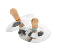 BESTonZON Small Hand Cymbals for Kids and Adults Finger Cymbals Musical Instruments Set for Children's Music Education and Belly Dancing Mini Percussion for Toddlers and Party