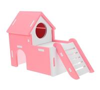 BESTonZON Small Pet Hideout Hamster House Durable Squirrel Nest for Play Sleep Rat Hideout for Hamsters Chinchillas and Small Animals Fun Installation Strong Design