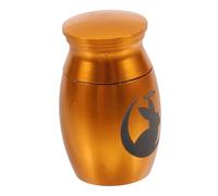 BESTonZON Small Pet Urns for Rabbits Ashes Keepsake Memorial Urns Pet Ashes Storage Jar for Keepsake