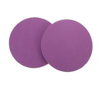 BESTonZON Small Round Yoga Kneeling Cushion Lightweight Tpe Fitness Pad for Elbow Support Comfortable Yoga Accessory for and Storage Deep Purple