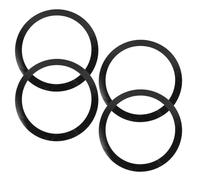 BESTonZON Snare Drum Dampener Rings Set 4 Pieces 16 Inch Diameter Drum Kit Practice Mute Pads for Sound Reduction and Overtones Control in Home Practice
