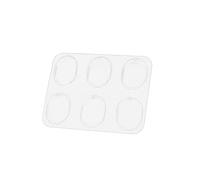 BESTonZON Snare Drum Mute Pad Set 6pcs Drum Damper Mufflers Adhesive Non-slip Washable for Professional Drummers