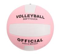 BESTonZON Soft Indoor Volleyball for Adults, Inflatable Explosion-Proof Training Ball, Standard Size 5, Machine-Sewn with 2.7mm Thickness, Suitable for Indoor Sports and Volleyball Practice