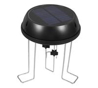 BESTonZON Solar Powered Bird Bath Water Circulator 5v 0.5w with Bracket for Garden Pond Agitator and Outdoor Wildlife Watering Station