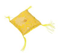 BESTonZON Square Singing Bowl Bottom Mat 16cm Handmade Cloth Pad for Meditation Decorative Singing Bowl Cushion Random Color for Yoga and Chakra Healing