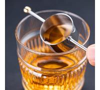 BESTonZON Stainless Steel Bar Jigger with Handle - 30ml Spirit Measuring Cup for Cocktails & Whisky Mixing - Professional Bar Tool for Accurate Pouring & Home Bartending