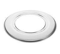 BESTonZON Stainless Steel Basket Ring Adapter for Dumpling Bao Bun Dim Sum, Multi-Layer Steaming Rack with Water Tray, 28.5CM Outer Diameter, 16.5CM Inner Diameter, Kitchen Accessories