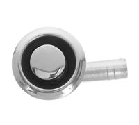 BESTonZON Stainless Steel Boat Fuel Tank Vent Flush Mount Gas Tank Ventilation Port for Hose Corrosion Resistant Yacht Part with Pressure Regulation and Enhanced Airflow Design