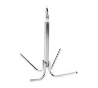 BESTonZON Stainless Steel Claw Grapnel Anchor for Yachts and Boats Rustproof Boat Anchor with Quick Deployment Prong Design for Fishing Canoes and Outdoor Mooring Sand Gravel Rocky Surfaces