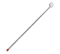 BESTonZON Stainless Steel Egg Grabber with Ergonomic Handle Long Reach Poultry Egg Picker Tool for Chicken Coop Handheld Collector for Farmers and Backyard