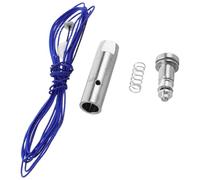 BESTonZON Stainless Steel Epee Blade Replacement Tips for Fencing Practice Heavy Fencing Point Parts Reliable Training Equipment Accessories for Rapid No-tool Replacement