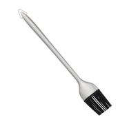 BESTonZON Stainless Steel Handle Silicone Oil Brush Heat-Resistant BBQ Basting Pastry Brush for Cooking and Grilling with Comfortable Grip Lightweight Household for Oiling and Baking
