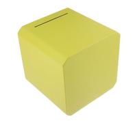 BESTonZON Stainless Steel Money Bank Piggy Bank for Adults and Unbreakable Coin Container Desktop Saving Box for Cash and Coins Simple Design Decorative and Practical