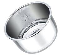 BESTonZON Stainless Steel Pot Rice Cooker Accessories Rice Cooker 10 Cup Rice Cooker Inside Pot Rice Pot Replacement Rice Cooker Japanese Inner Cooking pots Double Bottom Sticky Rice