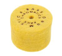 BESTonZON Step the Hammer Drum Beater Felt Head Replacement for Percussion Instrument Accessory Thick Felt Pad for Drum Set Beater