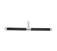 BESTonZON Straight Pulling Rod with Bearing Ring Short High Pull Down Bar for Triceps Press Shoulder and Back Muscle Strength Training Weight Training Lever for Home Gym Workouts