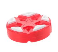 BESTonZON Street Hockey Puck with Dimpled Grip for Outdoor and Indoor Training Stable Roller Hockey Ball for Passing and Puck Handling Skills Development Suitable for Driveway and Office