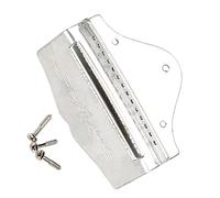 BESTonZON String Mandolin Drawboard Metal Mandolin Tailpiece for Traditional Tailpiece Parts Musical Instrument String Accessories