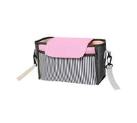 BESTonZON Stroller Bag Milk Bottle Organizer Carrying Bag for Diapers Toys Cup Holder Quality Nylon Material