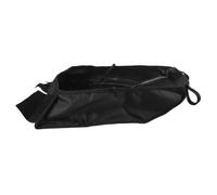 BESTonZON Stroller Bottom Basket Organizer Bag, Black Pram Hanging Storage Net, Portable Diaper and Essentials Holder for Newborn Travel and Shopping