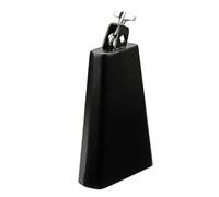 BESTonZON Sturdy Metal Percussion Cowbell Black Drum Set Accessory for Drummers Vintage Style Easy to Play